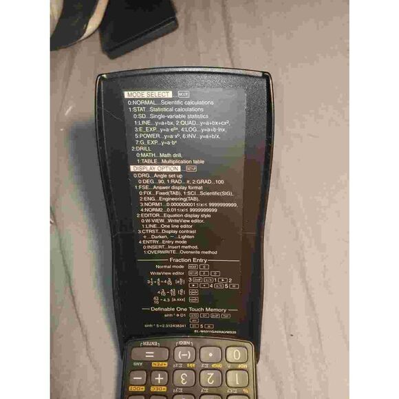 Lot of 3 Scientific Calculators. - Picture 7 of 11